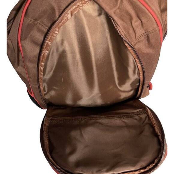 Disney Mickey Mouse Backpack Brown Red Comic Strip Design | Classic Retro Style - Picture 8 of 10